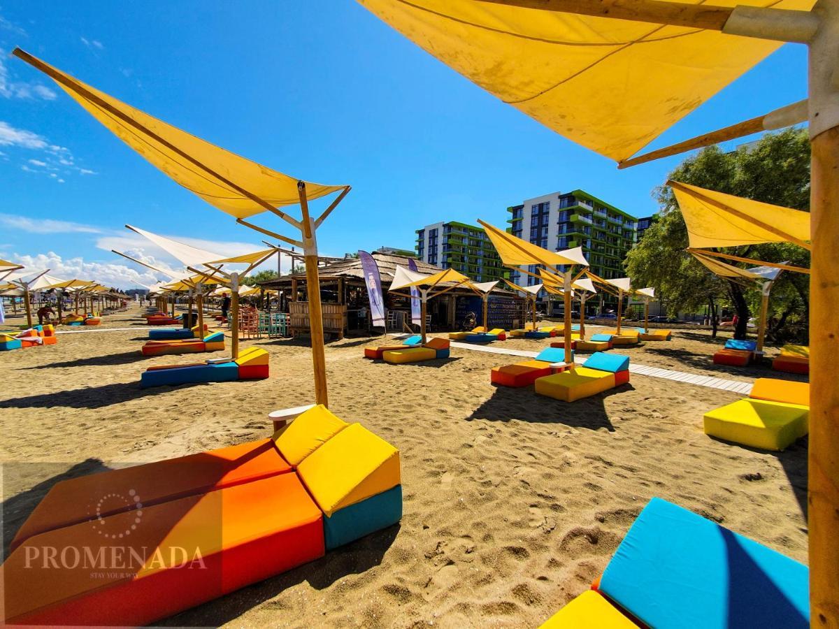 Dava Aparthotel Pool & Spa Mamaia Nord Năvodari Exteriör bild