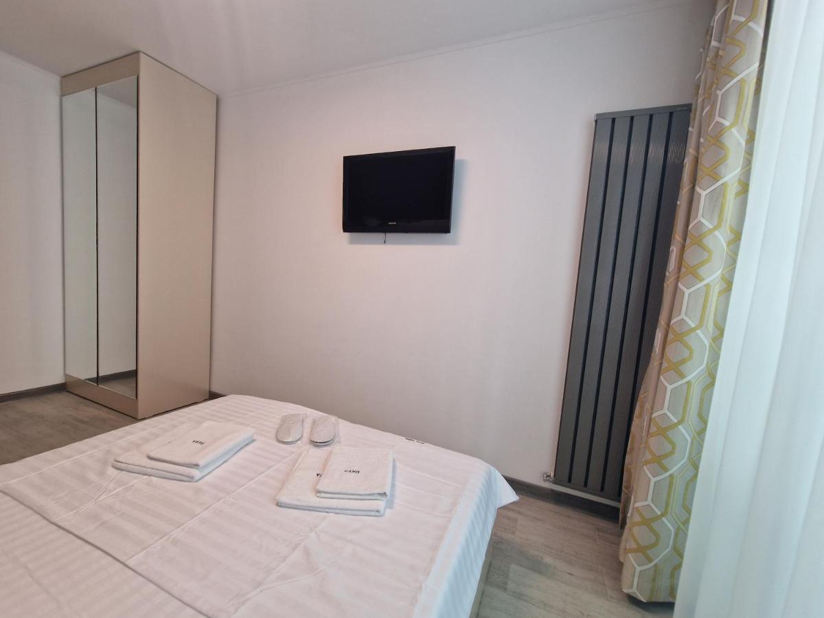 Dava Aparthotel Pool & Spa Mamaia Nord Năvodari Exteriör bild