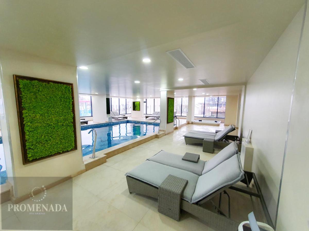 Dava Aparthotel Pool & Spa Mamaia Nord Năvodari Exteriör bild
